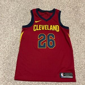 Nike  Cleveland Basketball Jersey - Red
